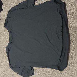 Gray Comfy Quarter Sleeve